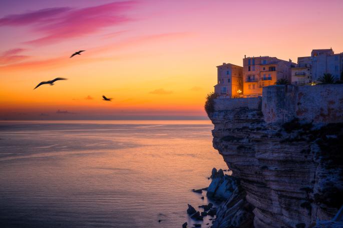 Falaises de couleurs chatoyantes