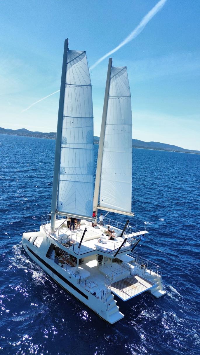 L'Orma Chiara, premier bateau de la série GREENSAIL 50